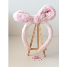 Sweet Twins Accessories Tavşan Kulaklı Kuromi Peluş Çocuk Taç