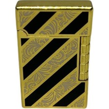 Gold Eagle Metal Normal Alev Tek Torch Gazlı Çakmak