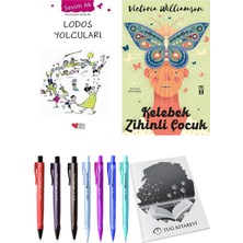 Kelebek Zihinli Çocuk ve Lodos Yolcuları 2'li Set - Kalem