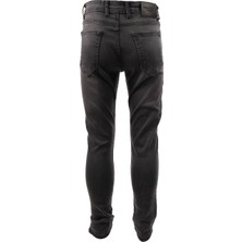 V214 Erkek Slim Likralı Jean Pantolon Tom Gri