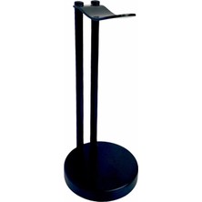 Siyah Kulaklık Standı (Ahşap ve Metal) Stand Stant Tutucu