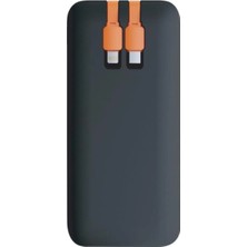 Ziş Store 22.5W Hızlı Şarj Özellikli Dijital Şarj Göstergeli 10.000 mAh Powerbank