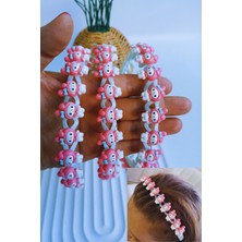 Nisan Kids Kız Çocuk Renkli Figürlü Esnek Taç