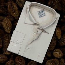 Eren Style Kışlık Pamuklu Oxford Uzun Kollu Erkek Gömlek (Regular Kalıp)