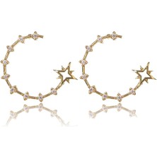 Brisinga Galaksinin Yıldızı Gümüş Küpe