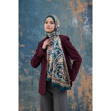 İpekhan Petrol Hint Vual Şal -  5004-07