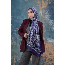 İpekhan Mor Hint Vual Şal -  5004-03