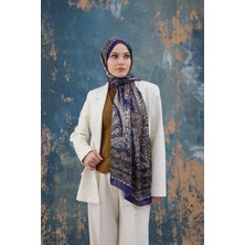 İpekhan Mor Hint Vual Şal -  5007-13