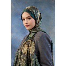 İpekhan Zümrüt Hint Vual Şal -  5002-07