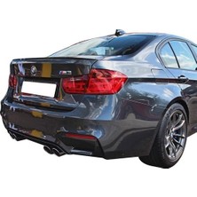 Bmw F30 Ince M3 Spoiler Parlak Siyah, Sert Abs Plastik Ithal,  Bagaj Spoyler, 2012 2017, Tuning
