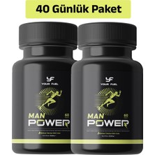 Yourfuel Man Power 60 Kapsül X 2 Kutu (40 Gün Kullanım)