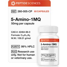 Peptıde Scıences   5-Amino-1mq (60 Capsules) Made In Usa