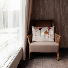 Sens Art & Design Bahar Desenli Punch Kırlent 45 x 25