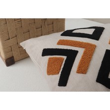 Sens Art & Design Polen Desenli Punch Kırlent 43 x 43