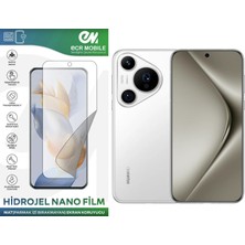 ECR MOBILE Huawei Pura 70 Pro ile Uyumlu Hidrojel Nano Ekran Koruyucu Film Mat(Tempered Cam Değildir!)