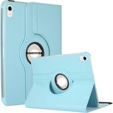 Huawei Matepad Air 11.5'' Kılıf 360°DÖNEBILEN Deri Leather New Style Cover Case Mavi