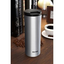 Stevig 2 Go Paslanmaz Çelik Termos Bardak 400 ml Travel Mug Inox ST-200