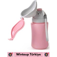 Wintoup Özel Üretim Dayanıklı Sağlıklı Pp Malzeme +2 Yaş Portatif Taşıma Ipli Kız Çocuk Lazımlık Pisuvar