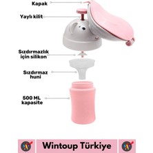 Wintoup Özel Üretim Dayanıklı Sağlıklı Pp Malzeme +2 Yaş Portatif Taşıma Ipli Kız Çocuk Lazımlık Pisuvar