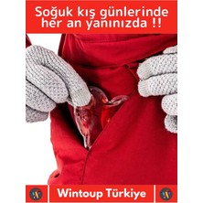 Wintoup Özel Üretim Kalp Şeklinde El Isıtıcısı Kamp Gündelik Kullanım Sihirli Jel Isıtıcı Cep Sobası 2 Adet