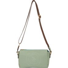 U.S. Polo Assn. Çapraz Askılı Kadın Çanta Yeşil Us24309