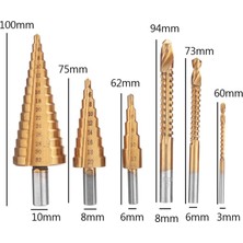 ALWAYSSPEED Metal Matkap Uçları 6 Parça Delik Testeresi Kesme Hss 4-12