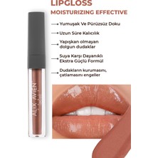 Nemlendirici Etki Yapışkanlık Hissi Bırakmayan Dudak Parlatıcı - Lipgloss 10 Sweet Caramel