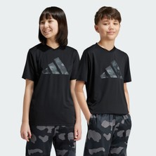 Adidas Performance IV9588 Train Essentials Seasonal Print Tee Kids