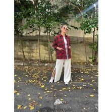 Ekose Cep Detaylı Oduncu Gömlek