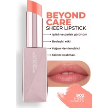 Beyond Care Sheer Lipstick 902 - Sheen Apricot - Yoğun Nemledirici Besleyici Etki - Parlak Ruj