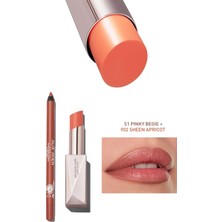 Beyond Care Sheer Lipstick 902 - Sheen Apricot - Yoğun Nemledirici Besleyici Etki - Parlak Ruj