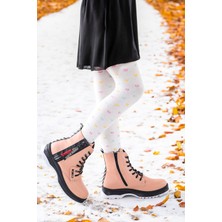 Kiko Kids Fermuarlı Termo Taban Kız Çocuk Bot 623 Cilt