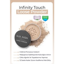 Alix Avien Ipeksi Toz Pudra - Sabitleyici Etki Mat Bitiş - Loose Powder 03 Soft Apricot