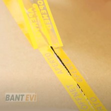 Bant Evi Güvenlik Bandı Tesa 64006 Güvenlik Koli Bandı 50MMX50METRE