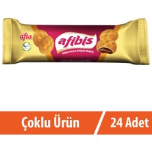 Afibis Kakao Krema Dolgulu Bisküvi 24X75 gr