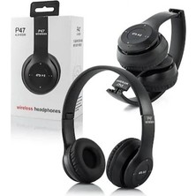 I-Stone P47 Kulaküstü Bluetooth Kulaklık 5.0+Edr Siyah