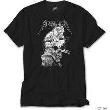 Z Zeplin Metallica Chaos Siyah Tişört