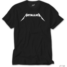 Z Zeplin Metallica Classic Logo Siyah Tişört