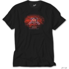 Z Zeplin Lol Zed Sign Siyah Tişört