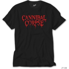 Z Zeplin Cannibal Corpse Siyah Tişört