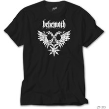 Z Zeplin Behemoth Logo Siyah Tişört
