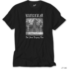Z Zeplin Burzum Det Som Engang Var Siyah Tişört