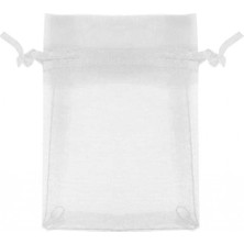 Hayaller Dükkanı Kese Taşsız Tül Beyaz 12X14 cm  PK:100