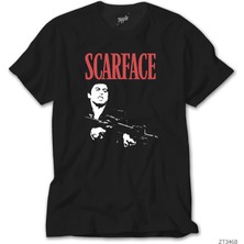 Z Zeplin Scarface Siyah Tişört