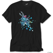 Z Zeplin Fizz Tricks Siyah Tişört