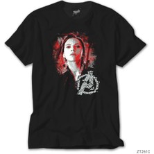 Z Zeplin Black Widow Siyah Tişört