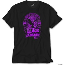 Z Zeplin Black Sabbath Lord Of This Siyah Tişört