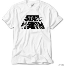 Z Zeplin Star Wars Logo 3 Beyaz Tişört
