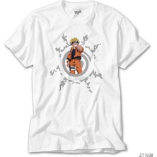 Z Zeplin Naruto Power Beyaz Tişört