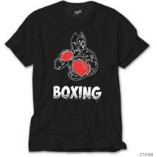 Z Zeplin Pitbull Boxing Siyah Tişört